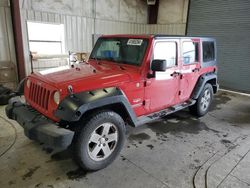 Salvage cars for sale at Helena, MT auction: 2011 Jeep Wrangler Unlimited Sahara