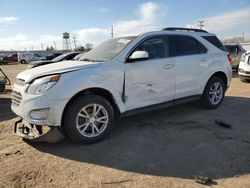 Salvage cars for sale at Chicago Heights, IL auction: 2017 Chevrolet Equinox LT