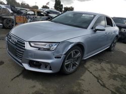 Salvage cars for sale from Copart Martinez, CA: 2018 Audi A4 Premium Plus