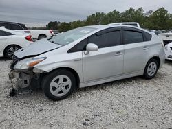 Salvage cars for sale from Copart Houston, TX: 2011 Toyota Prius