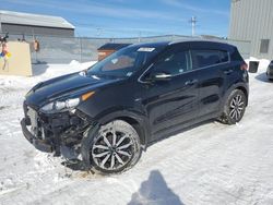 Salvage cars for sale from Copart Elmsdale, NS: 2017 KIA Sportage EX