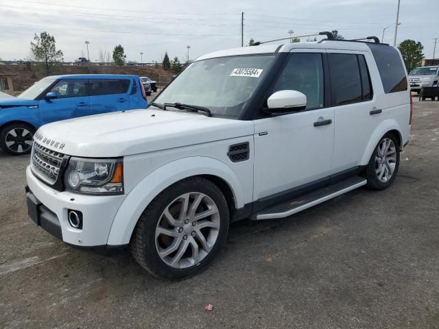 2016 Land Rover LR4 HSE