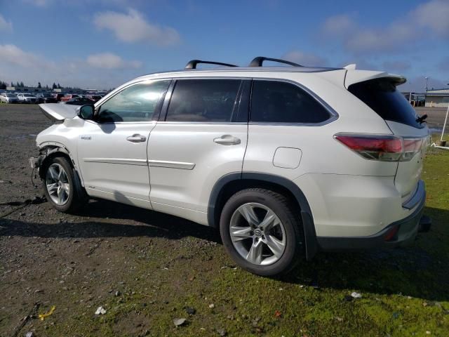 2016 Toyota Highlander Hybrid Limited