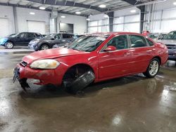 Chevrolet salvage cars for sale: 2008 Chevrolet Impala LTZ