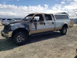 Salvage trucks for sale at Antelope, CA auction: 2000 Ford F350 SRW Super Duty