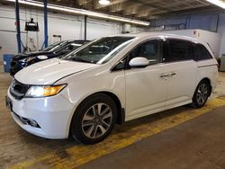 Salvage cars for sale from Copart Wheeling, IL: 2014 Honda Odyssey Touring