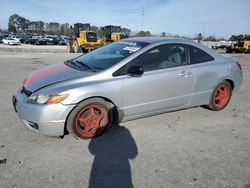 Honda salvage cars for sale: 2007 Honda Civic LX