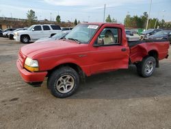 Ford salvage cars for sale: 2000 Ford Ranger