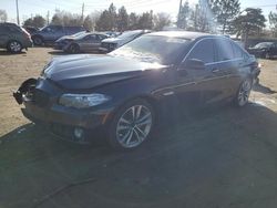 BMW 5 Series salvage cars for sale: 2016 BMW 550 XI