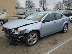 Salvage cars for sale from Copart Moraine, OH: 2013 Dodge Avenger SE