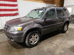 Salvage cars for sale at Anchorage, AK auction: 2005 Ford Escape Limited
