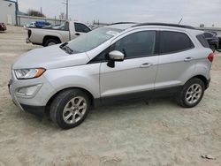 Salvage cars for sale at Temple, TX auction: 2021 Ford Ecosport SE