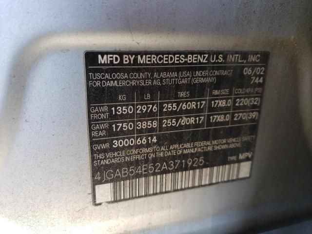 2002 Mercedes-Benz ML 320