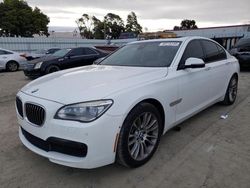 Salvage cars for sale from Copart Hayward, CA: 2015 BMW 750 I