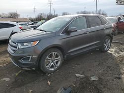 Ford Edge Titanium salvage cars for sale: 2015 Ford Edge Titanium