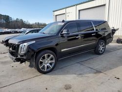 Salvage cars for sale at Gaston, SC auction: 2016 Cadillac Escalade ESV Premium