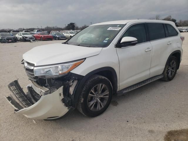 2016 Toyota Highlander LE