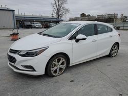 Salvage cars for sale from Copart Tulsa, OK: 2017 Chevrolet Cruze Premier