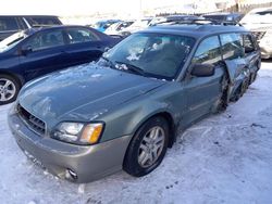 Salvage cars for sale at Anchorage, AK auction: 2003 Subaru Legacy Outback AWP