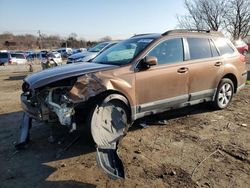 Vehiculos salvage en venta de Copart Baltimore, MD: 2011 Subaru Outback 3.6R Limited