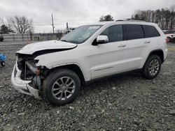 Salvage cars for sale from Copart Mebane, NC: 2015 Jeep Grand Cherokee Limited