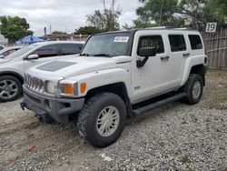 Salvage cars for sale from Copart Opa Locka, FL: 2009 Hummer H3