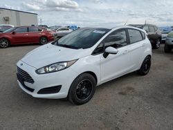 Salvage cars for sale from Copart Tucson, AZ: 2017 Ford Fiesta S