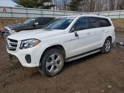 Salvage cars for sale at Davison, MI auction: 2017 Mercedes-Benz GLS 450 4matic