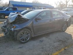 Salvage cars for sale at Wichita, KS auction: 2013 Toyota Camry L