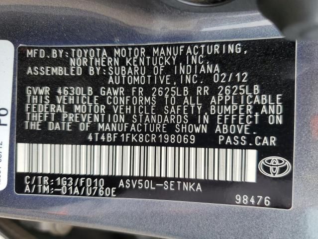 2012 Toyota Camry Base