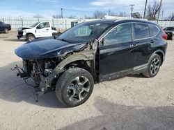 Salvage cars for sale at Oklahoma City, OK auction: 2017 Honda CR-V Touring