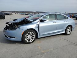 Chrysler 200 salvage cars for sale: 2015 Chrysler 200 Limited