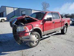 Salvage cars for sale from Copart Tulsa, OK: 2004 Ford F150 Supercrew