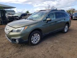 Subaru Vehiculos salvage en venta: 2016 Subaru Outback 2.5I Premium