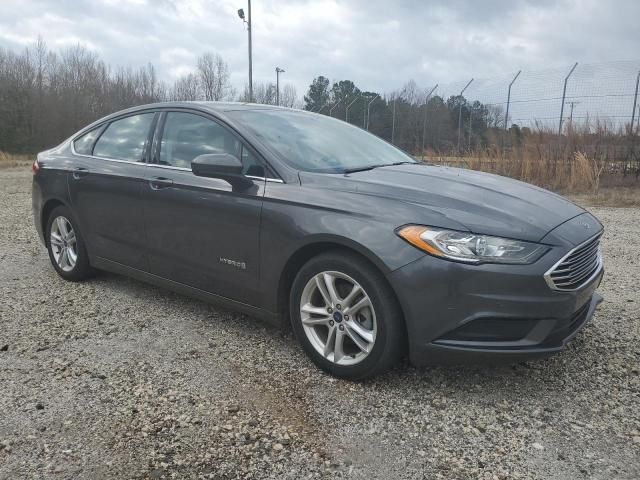 2018 Ford Fusion SE Hybrid