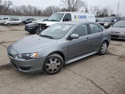 Salvage cars for sale at Cahokia Heights, IL auction: 2015 Mitsubishi Lancer ES