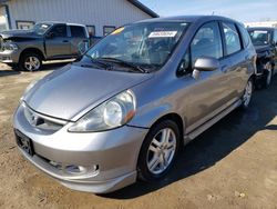 Salvage cars for sale at Pekin, IL auction: 2008 Honda FIT Sport