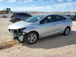 Chevrolet Cruze LT salvage cars for sale: 2019 Chevrolet Cruze LT