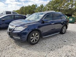 Salvage cars for sale from Copart Houston, TX: 2014 Acura MDX Advance