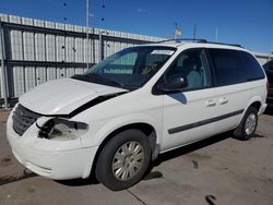 Salvage cars for sale at Littleton, CO auction: 2007 Chrysler Town & Country LX