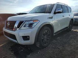 Salvage cars for sale at Magna, UT auction: 2017 Nissan Armada SV