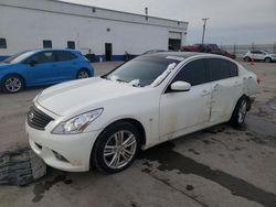 Salvage cars for sale at Farr West, UT auction: 2015 Infiniti Q40