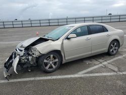 Salvage cars for sale from Copart Fresno, CA: 2012 Chevrolet Malibu 1LT