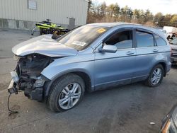 Salvage cars for sale at Exeter, RI auction: 2010 Honda CR-V EXL
