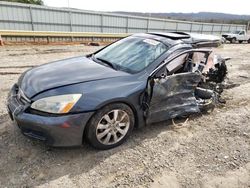 Salvage cars for sale at Chatham, VA auction: 2007 Honda Accord EX