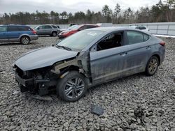 Hyundai salvage cars for sale: 2019 Hyundai Elantra SEL