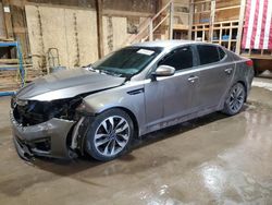 Salvage cars for sale from Copart Rapid City, SD: 2015 KIA Optima SX