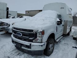 Salvage trucks for sale at Casper, WY auction: 2022 Ford F350 Super Duty