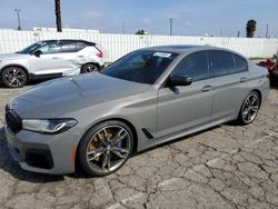 Flood-damaged cars for sale at auction: 2021 BMW M550XI