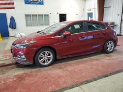 Salvage cars for sale at Angola, NY auction: 2017 Chevrolet Cruze LT